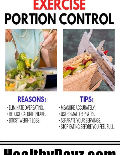Exercise Portion Control